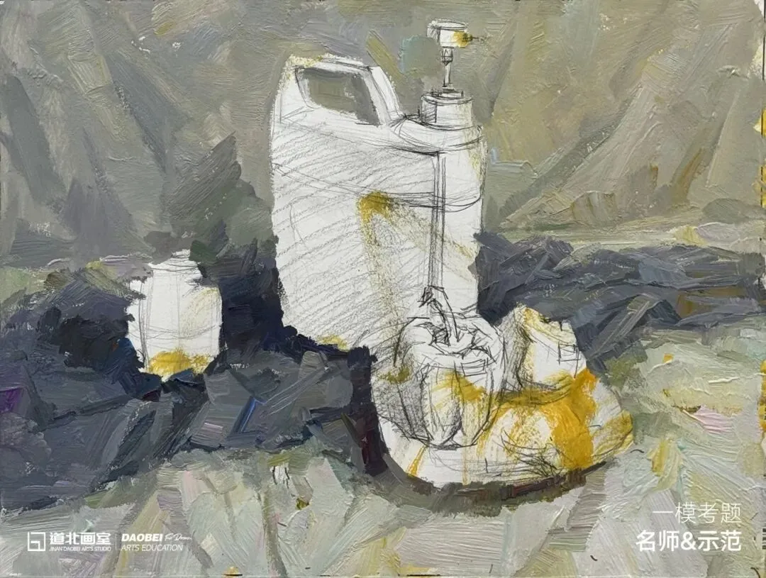 步履不停|一模考试 名师真题示范 在反复打磨中沉淀绘画实力-第12张图片-四季读书网