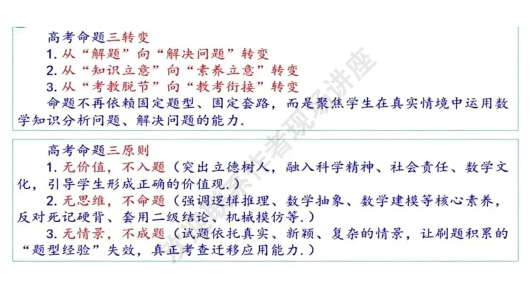 备考讲座:2026年高考数学全国Ⅰ卷试卷评析及2027届备考策略-第40张图片-四季读书网