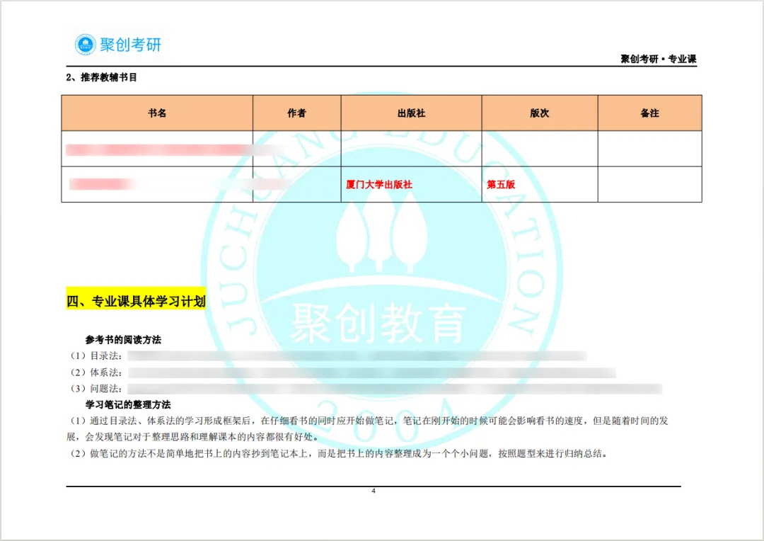 暨大考研专业课学不会?暨大专业课一对一辅导:直系硕士划重点+笔记-第16张图片-四季读书网 暨大考研专业课学不会?暨大专业课一对一辅导:直系硕士划重点+笔记-第16张图片-四季读书网
