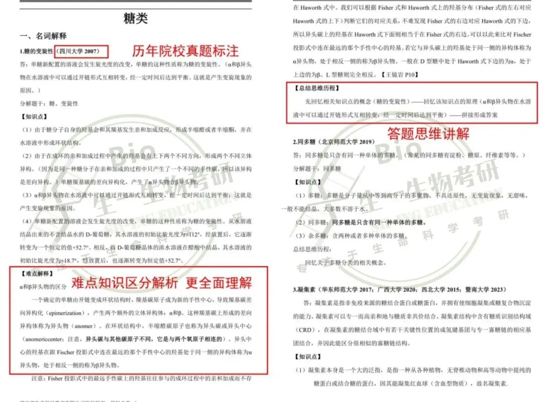 【送背诵手册】生一生物考研28考研资料体系介绍!覆盖备考全阶段需求!新增金牌无忧专属刷题背诵资料!-第44张图片-四季读书网