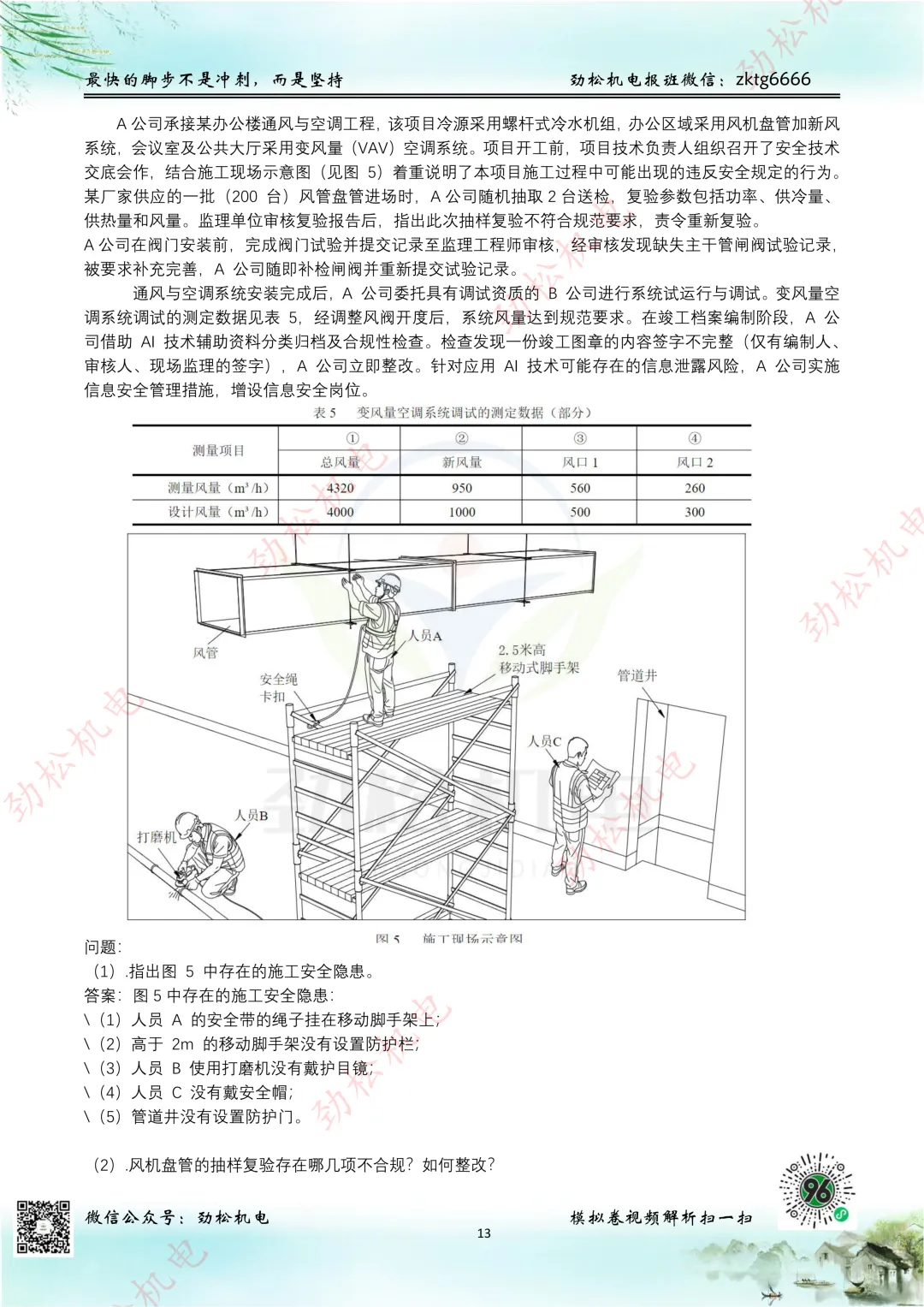 2026一建机电网上增值服务(5)试卷-第13张图片-四季读书网