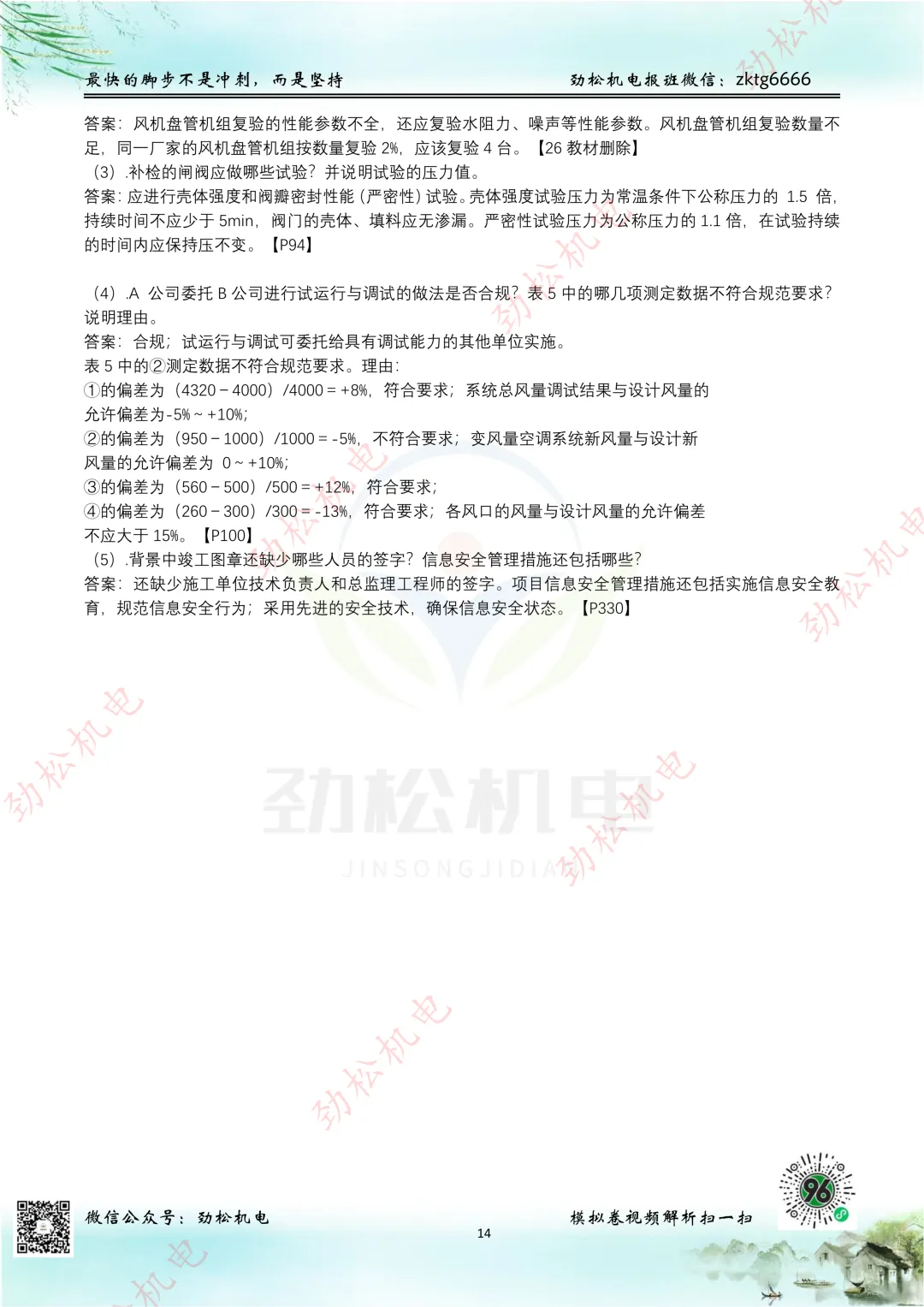 2026一建机电网上增值服务(5)试卷-第14张图片-四季读书网
