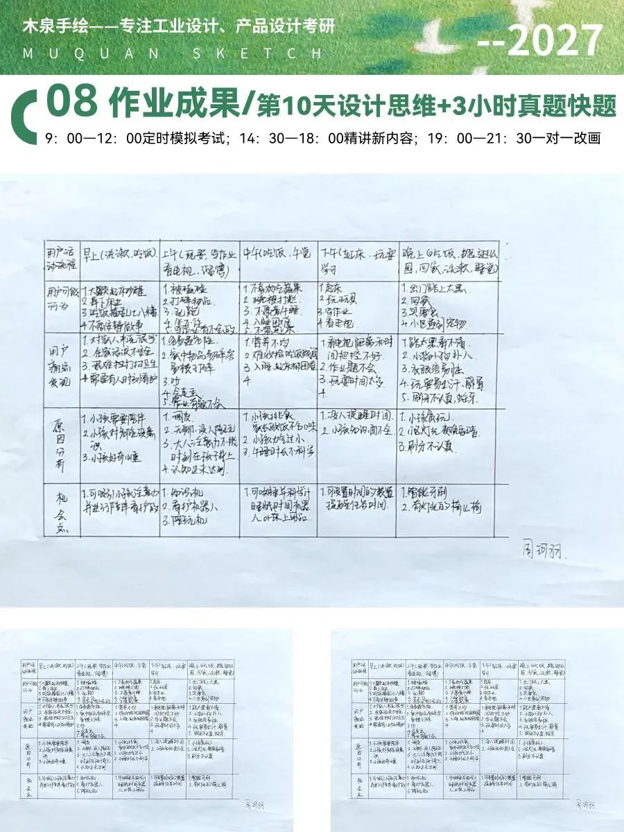 【暑假快题16天模拟考试12天,完成快题532套】27考研暑假快题成果,每天9:00-12:00定时,19:00-21:00老师一对一改画-第106张图片-四季读书网