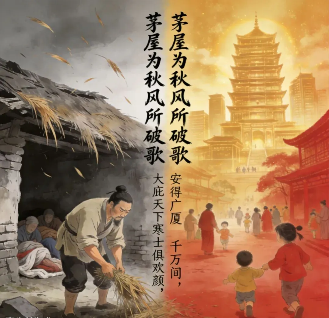 中考必背《茅屋为秋风所破歌》:杜甫的“悲惨世界”里,藏着最伟大的理想-第2张图片-四季读书网 中考必背《茅屋为秋风所破歌》:杜甫的“悲惨世界”里,藏着最伟大的理想-第2张图片-四季读书网