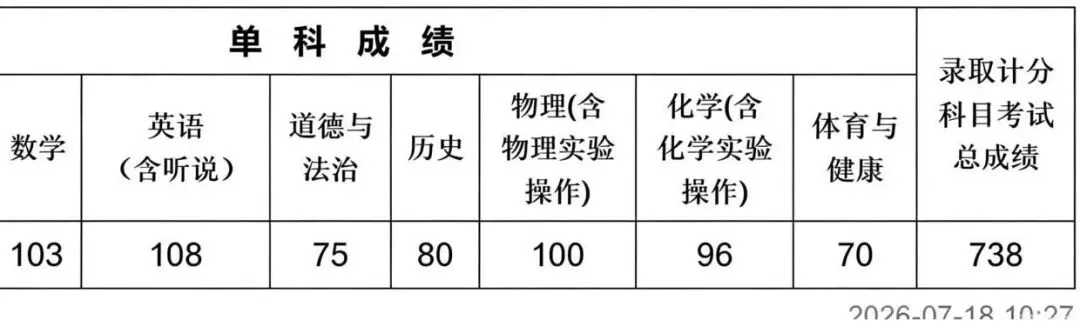 原来亚运城娃这么厉害,今年中考物理满分!化学98分!数学115分!-第35张图片-四季读书网
