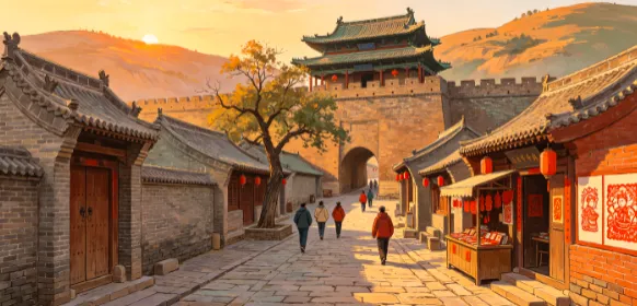 北京出发|蔚县暖泉古镇保姆级短途旅游攻略,赴千年古堡非遗之约