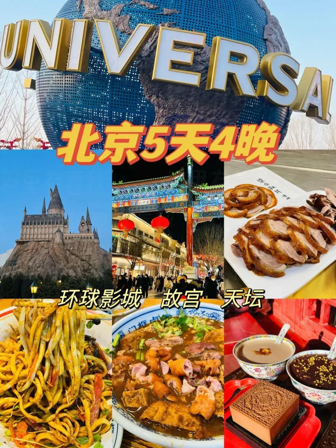 北京5天4晚旅游攻略,血泪教训!
