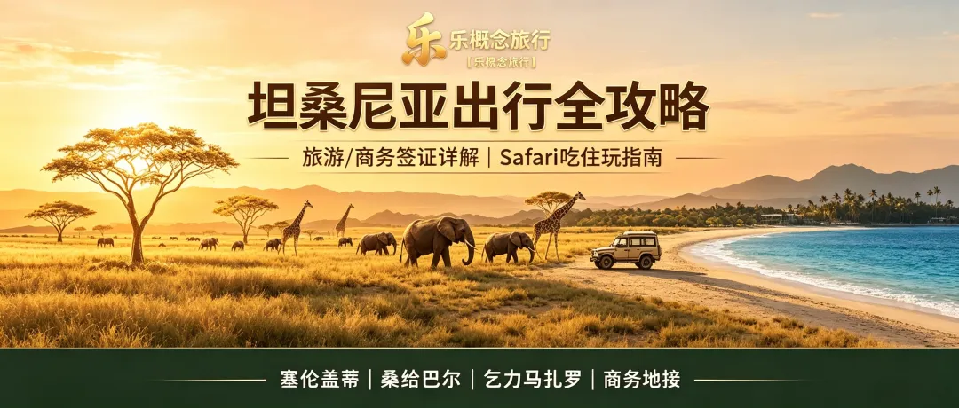 坦桑尼亚出行全攻略|旅游 / 商务签证详解 + Safari 吃住玩深度指南