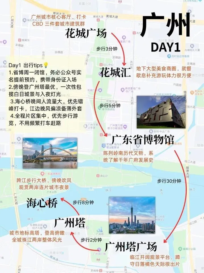 对自己的广州旅行特种兵攻略太满意了…