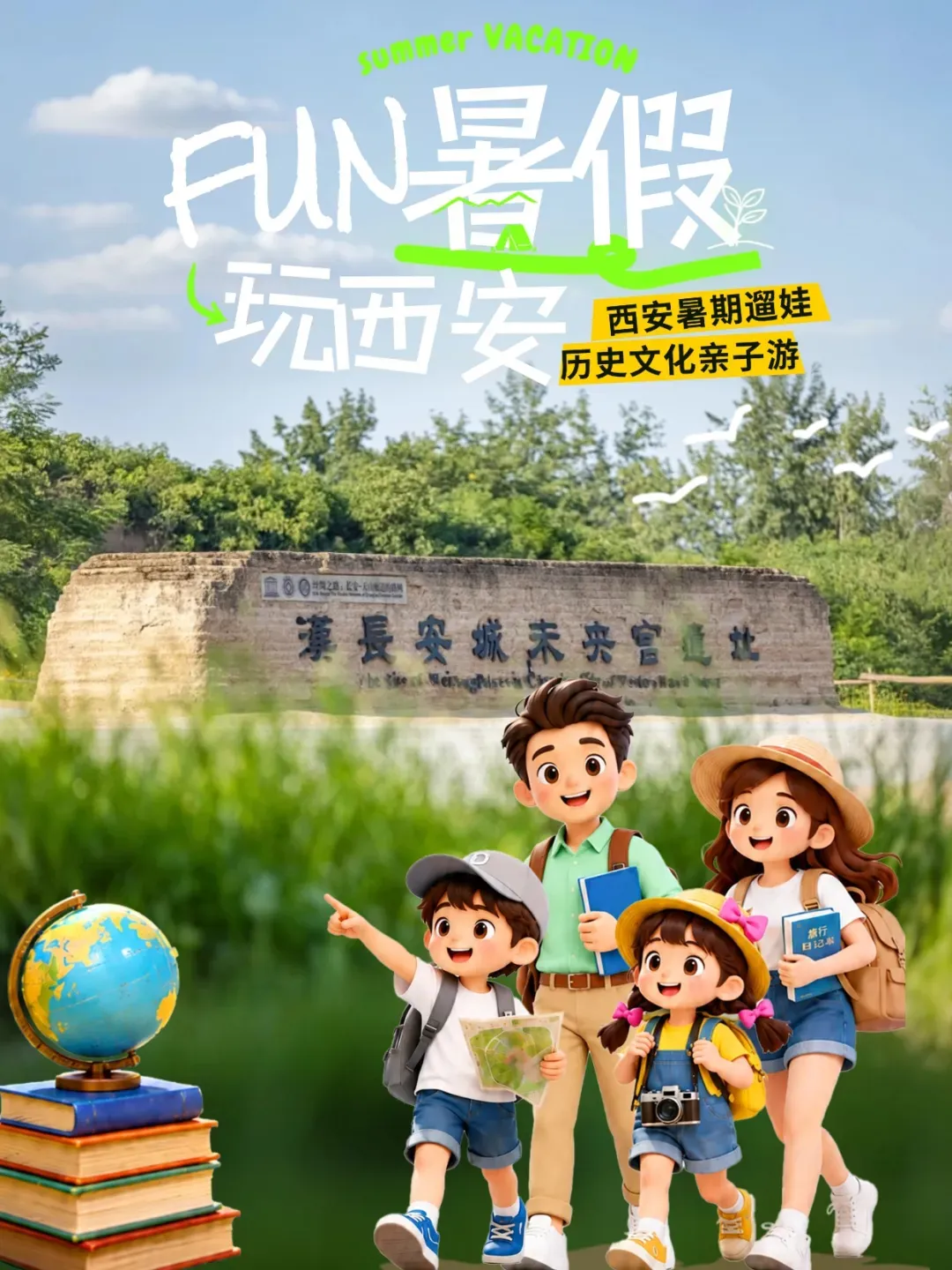 西安亲子旅游攻略:4个宝藏文博地,让孩子边玩边学历史
