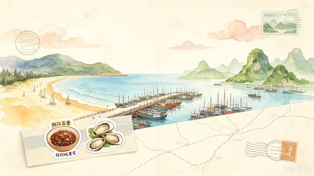 【阳江】旅游超全攻略|海陵岛玩海+闸坡海鲜+阳江豆豉手信一篇搞定