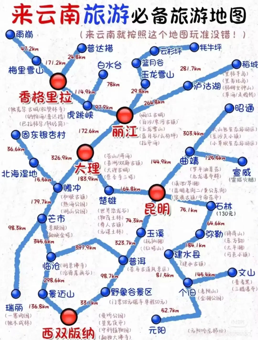 太原出发|暑假带娃去云南旅游攻略,不绕路行程看这一篇就够了