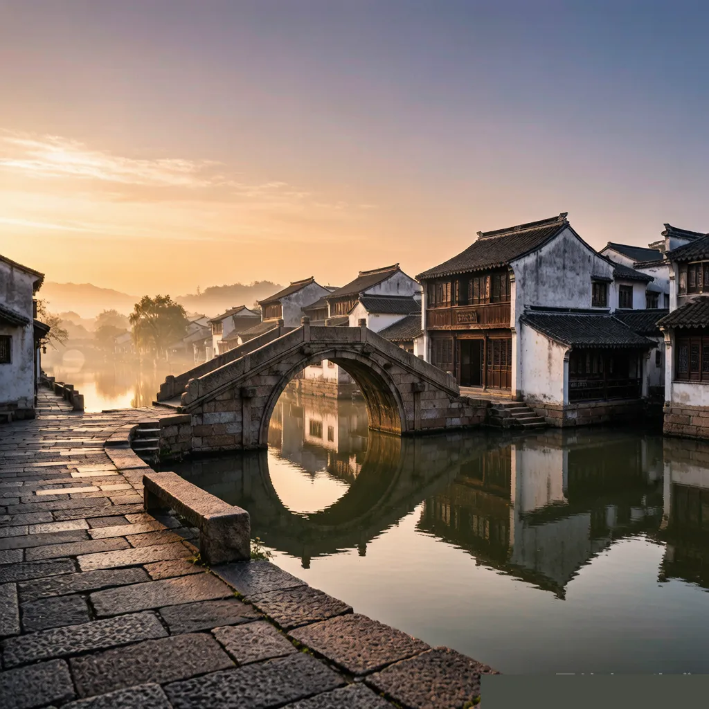 周庄古镇旅游全攻略: 双桥、沈厅张厅、摇橹...