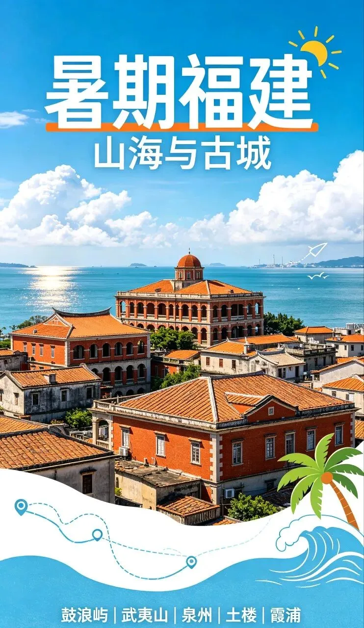 暑期福建|山海与古城!逛吃福建保姆级游玩攻略
