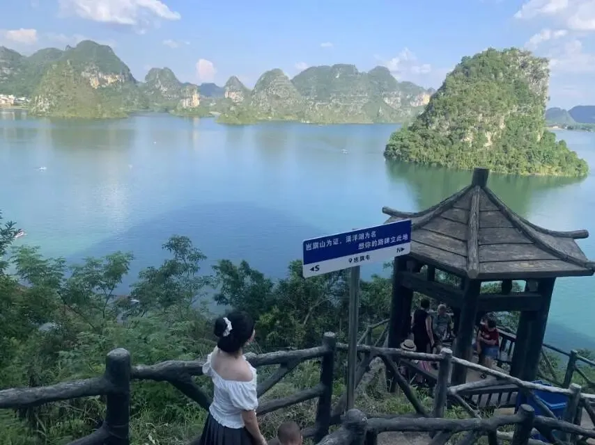渠洋湖旅游攻略:靖西小众水上仙境