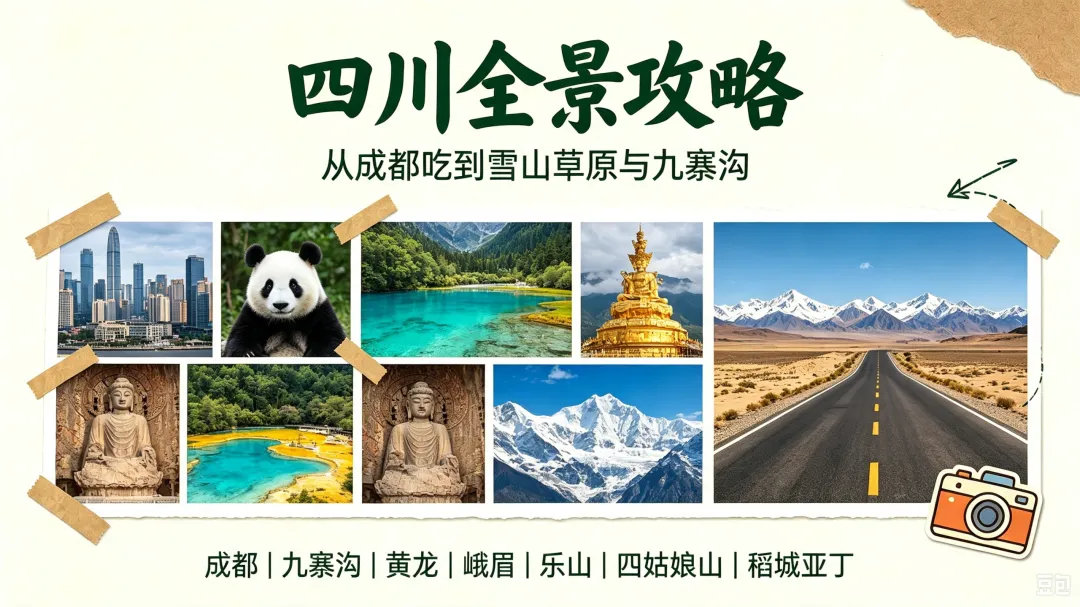 人间蜀地|川西 & 九寨沟深度游玩攻略,赴一场雪山海子之约