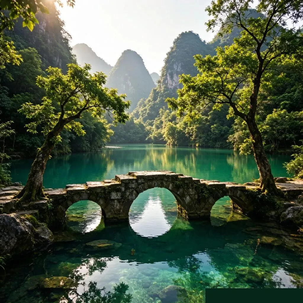 荔波小七孔旅游全攻略: 碧水、古桥、瀑布一...