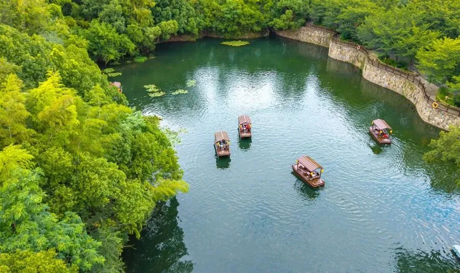 无锡周末2天1晚旅游攻略!一次逛鼋头渚+拈花湾小镇+灵山大佛+三国水浒城