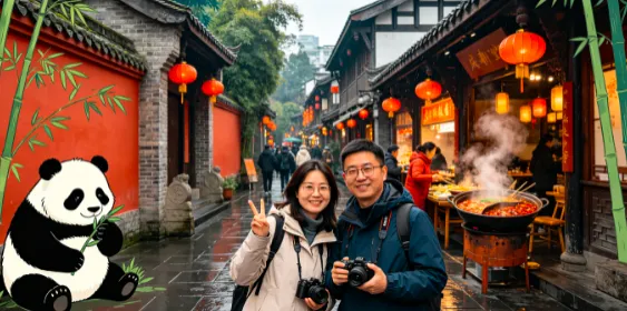 北京出发成都4天3晚旅游攻略|熊猫打卡+美食古迹,新手省心出行全指南