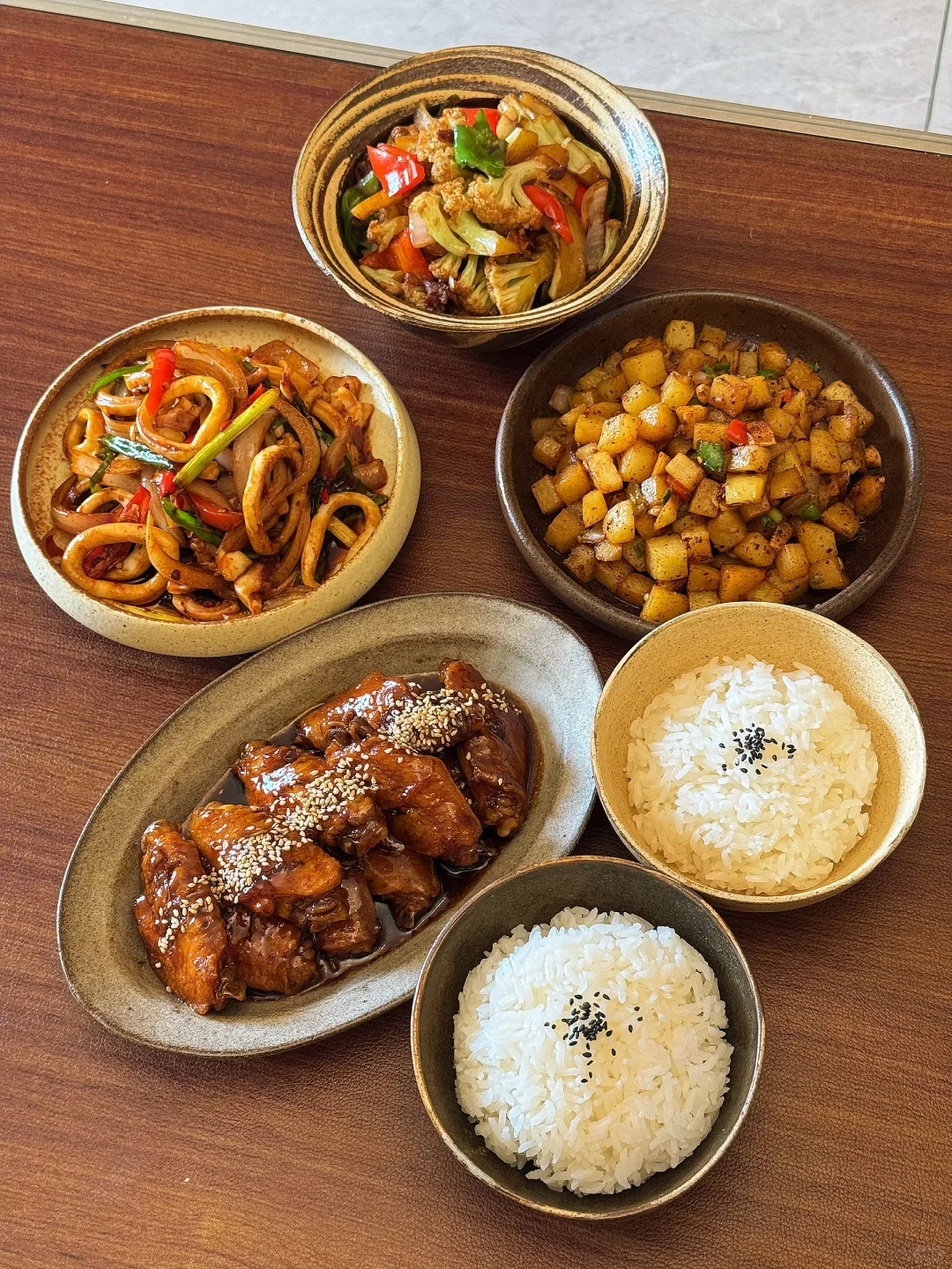 今天的晚餐🍚