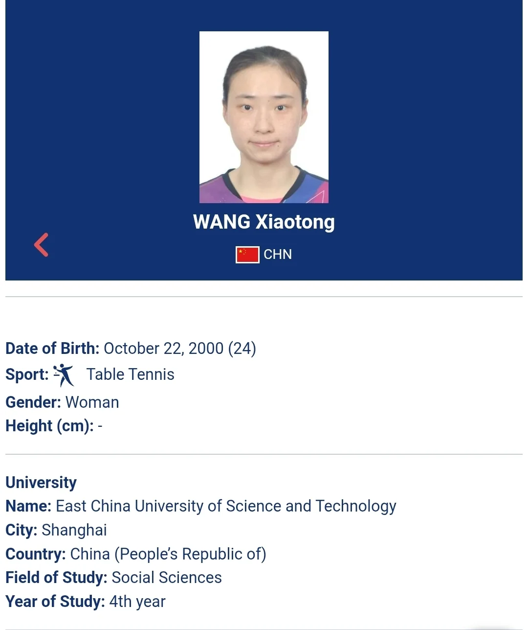 世大運的乒人們