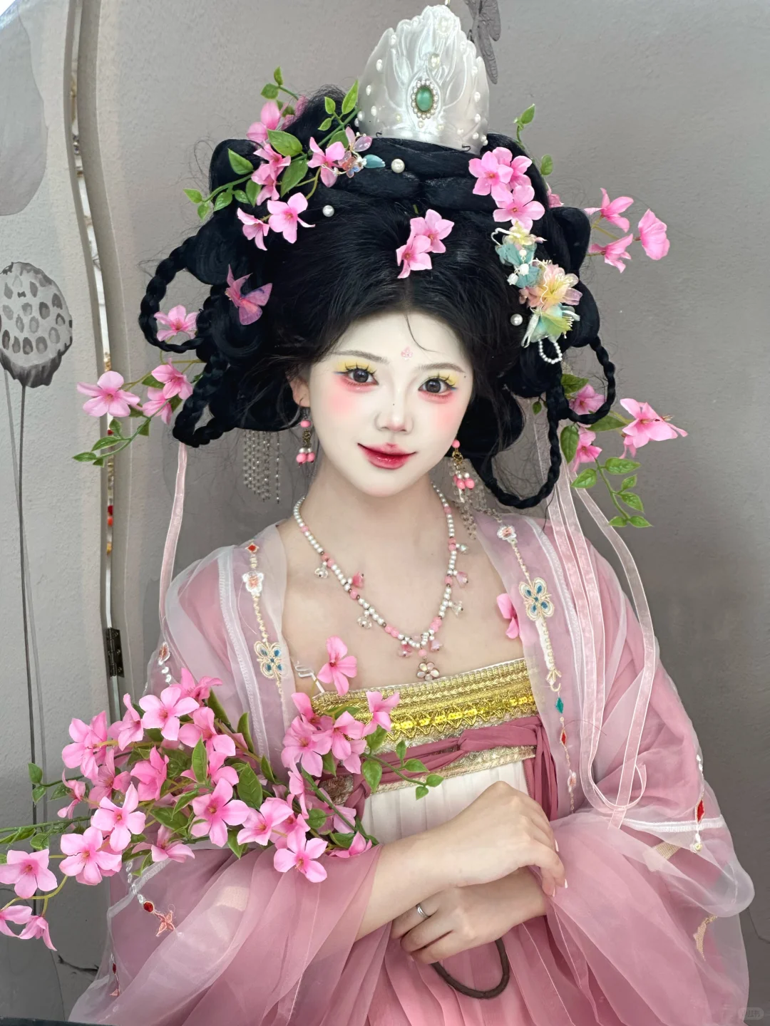 我将选择一套汉服妆造💄👭作为我的解药
