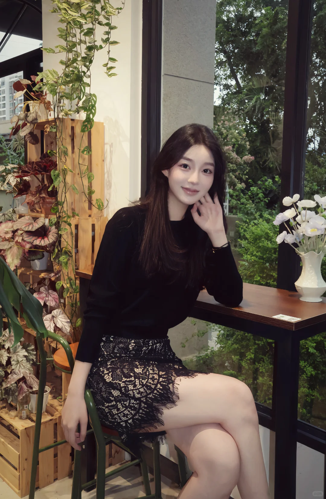 蕾丝女人