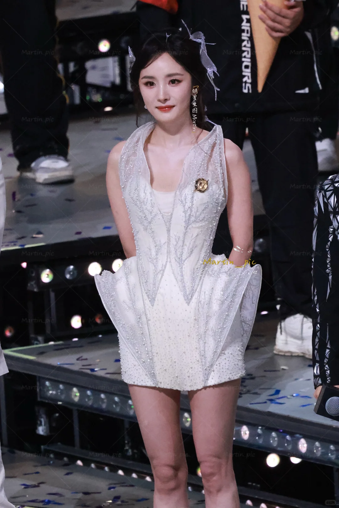 杨幂共创之夜美成啥了 这腿真的内娱无代餐