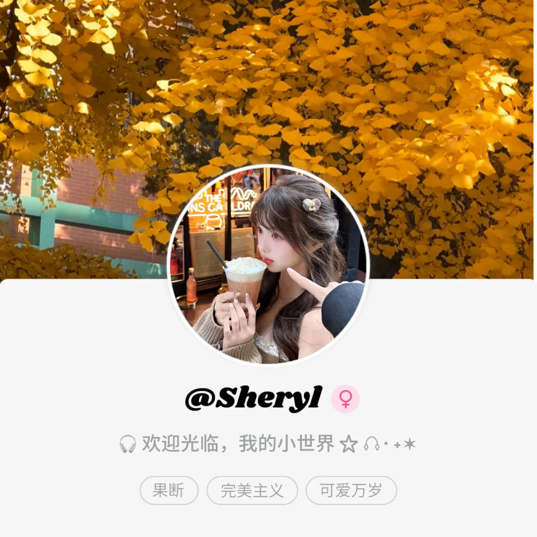 WeChat｜氛围感 女头 背景图搭配✰⋆⁺₊⋆🍂