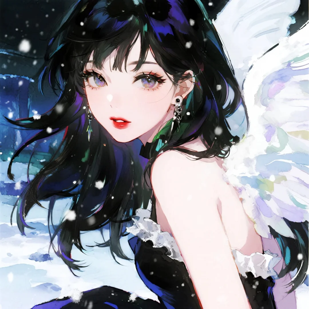 【女生头像】万圣节超美天使装！