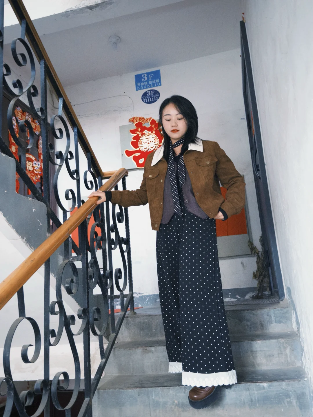 小个子女生的复古风