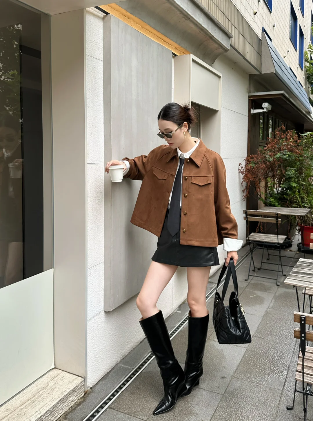Autumn Outfit｜秋日复古通勤🍁