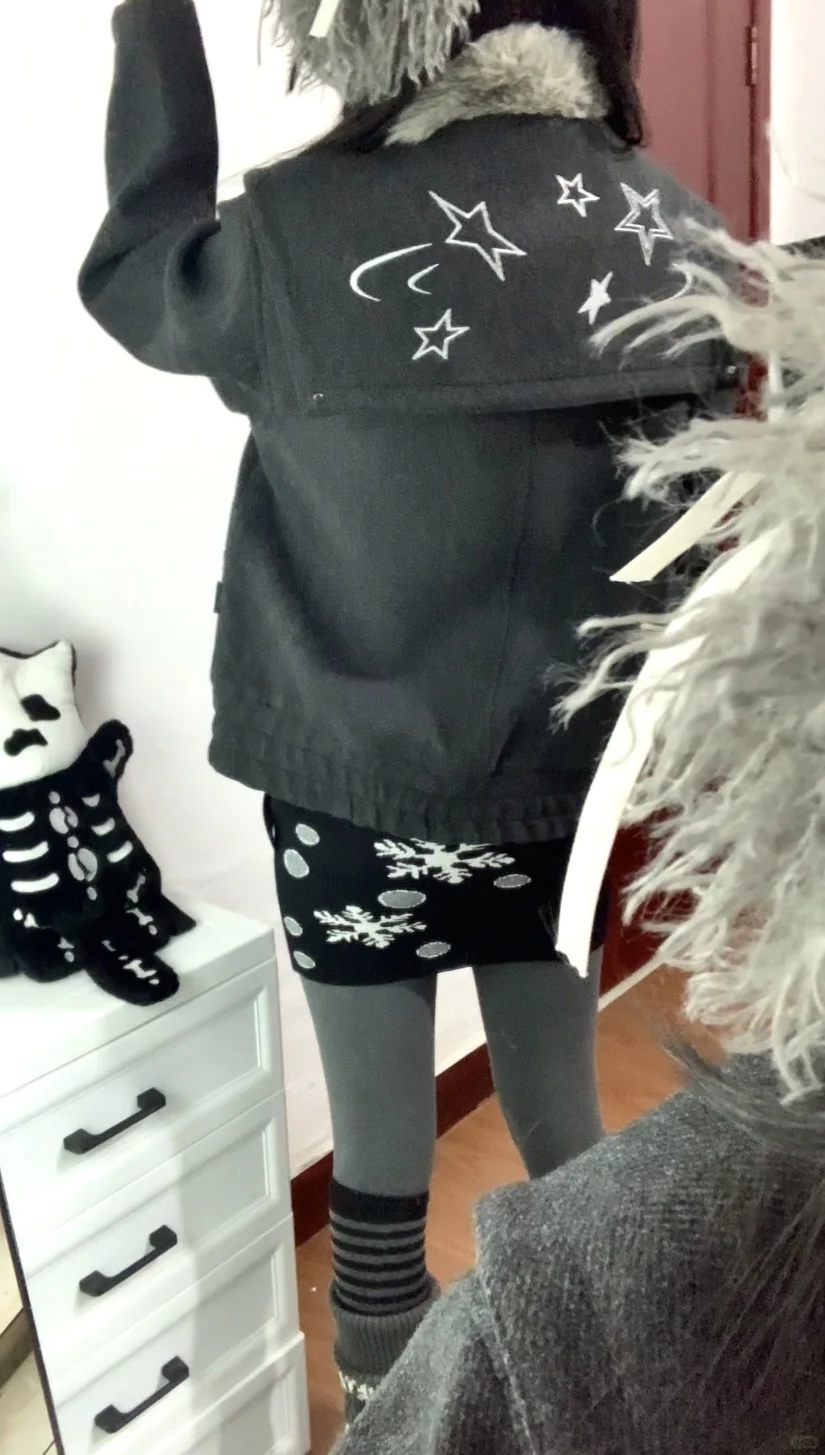 冬日低饱和叠搭look ༝☆₊˚♰
