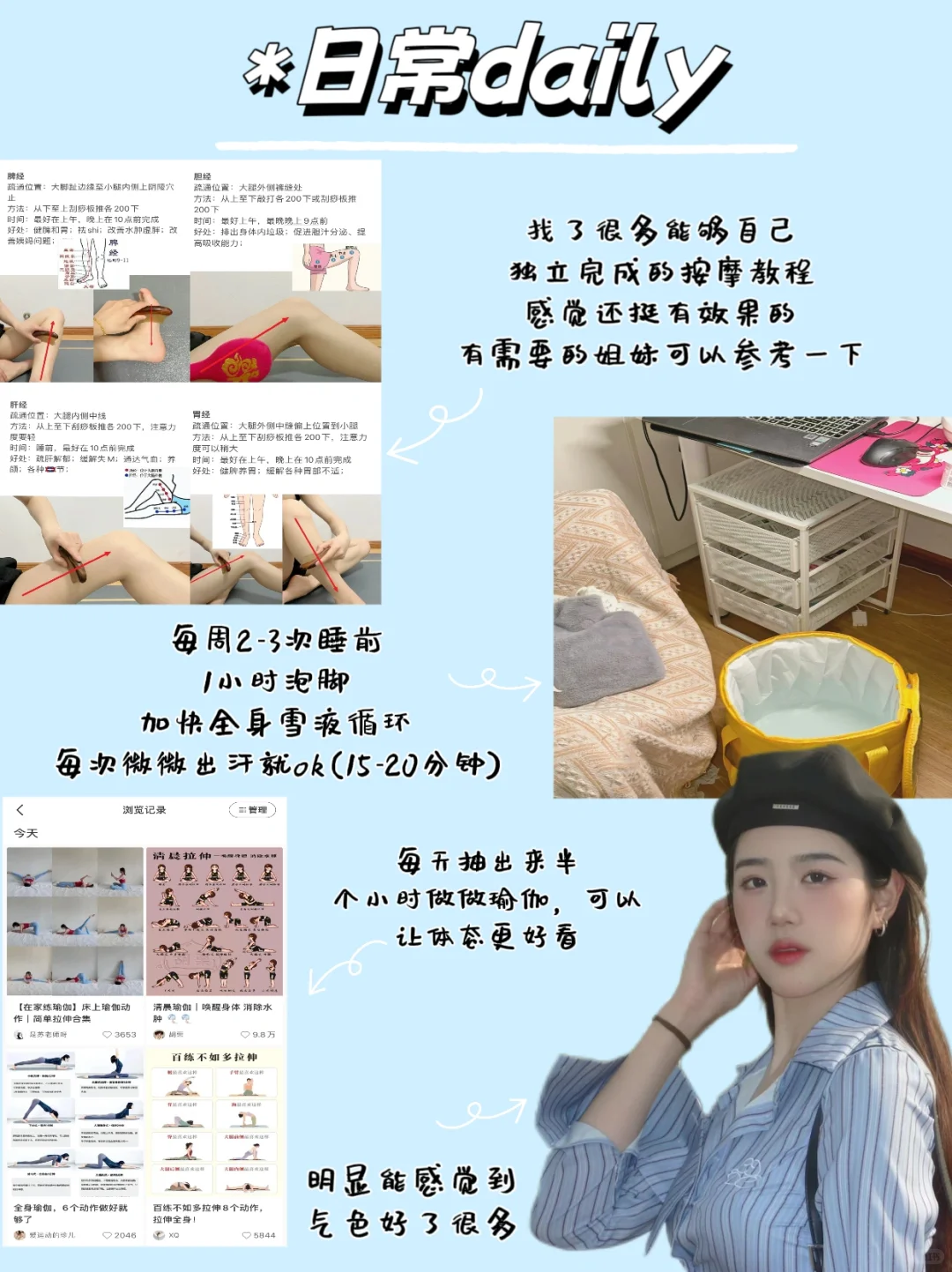 176/55|养生+护肤2年，这一刻美貌具象化了