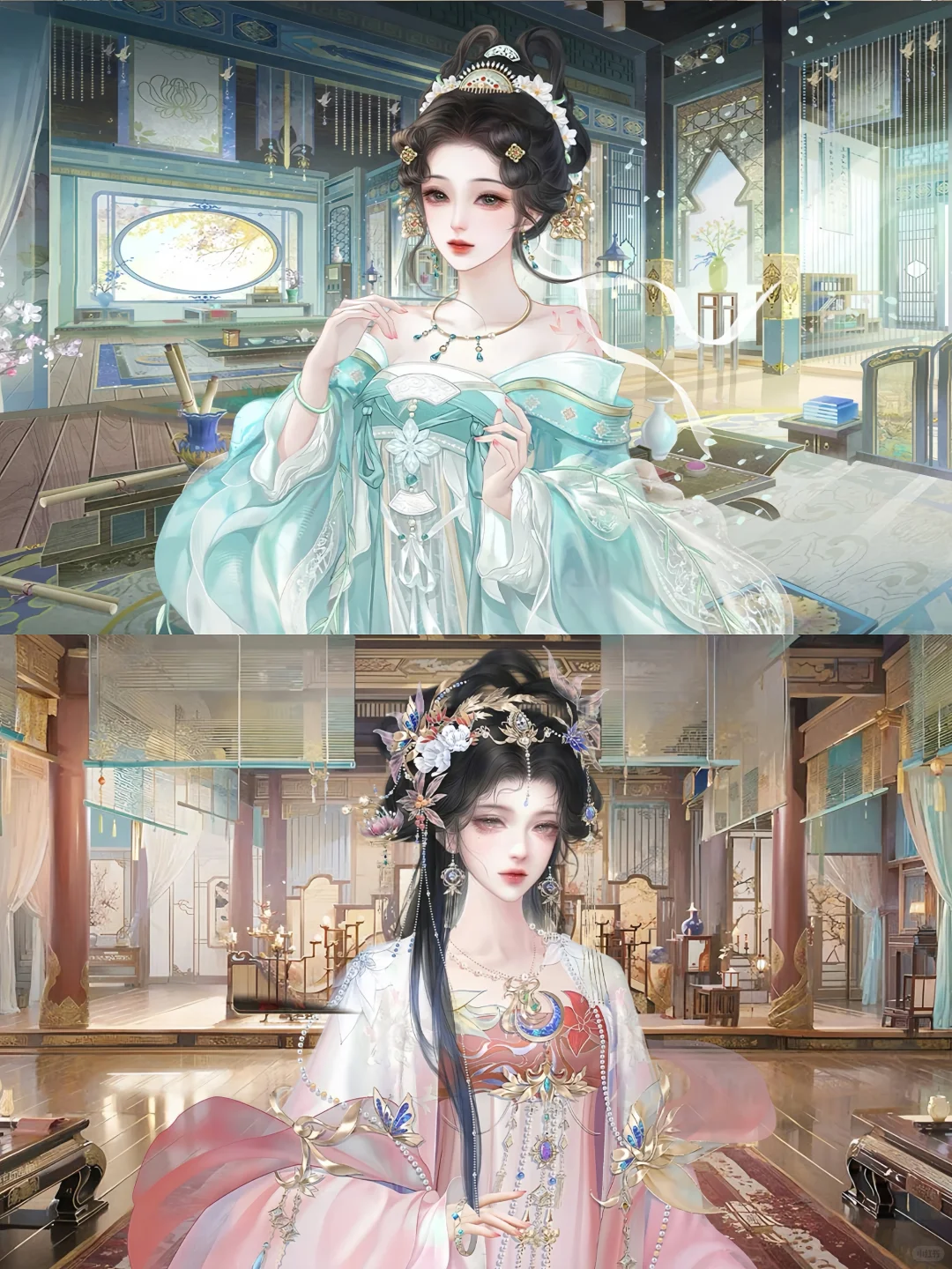 有几张立绘的貌美程度 不亚于新剧情妃