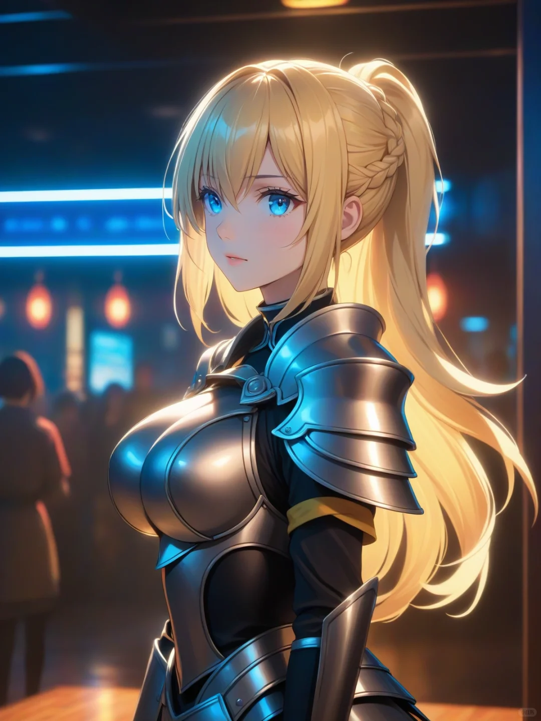 金发骑士少女2