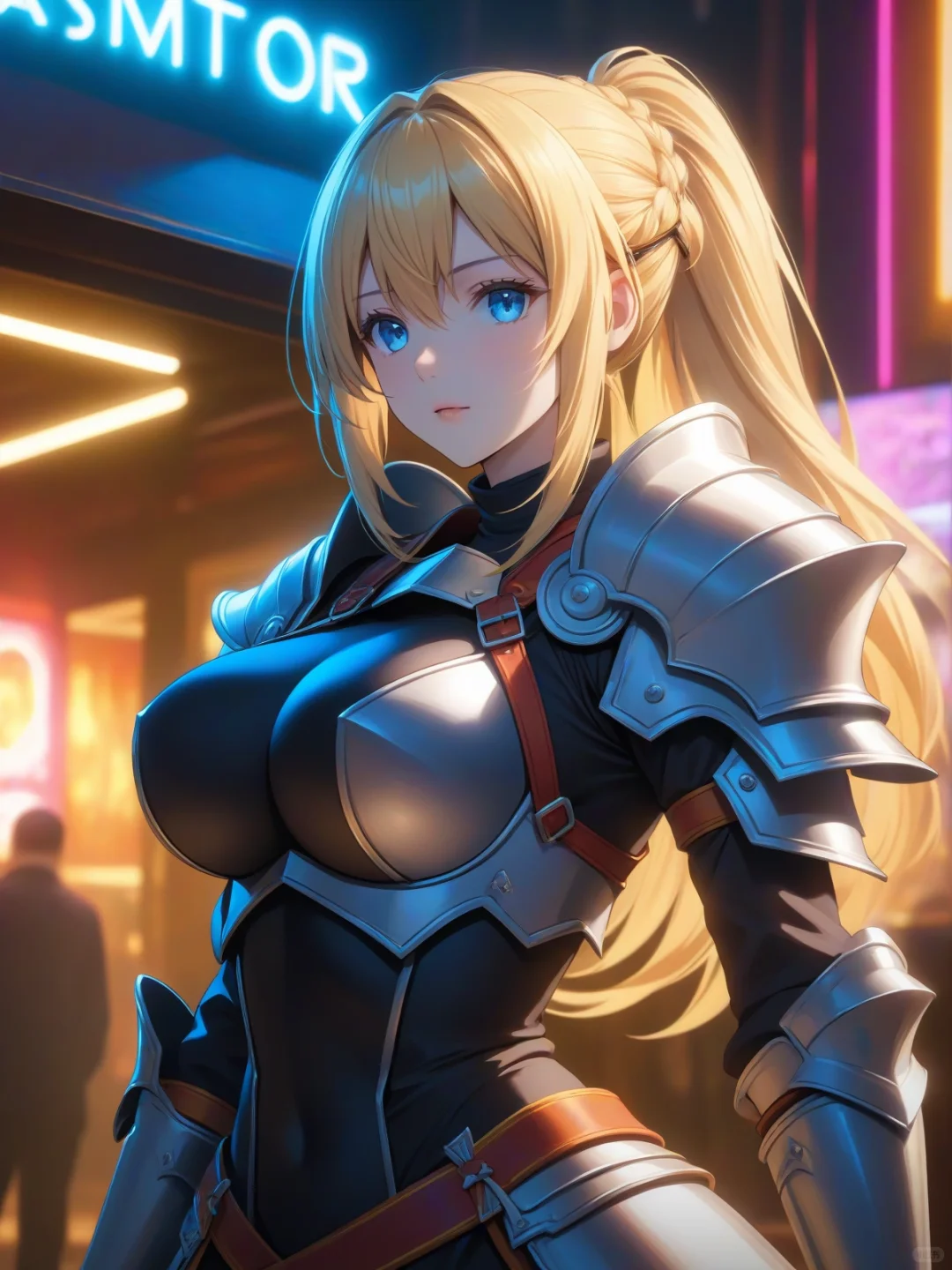 金发骑士少女2