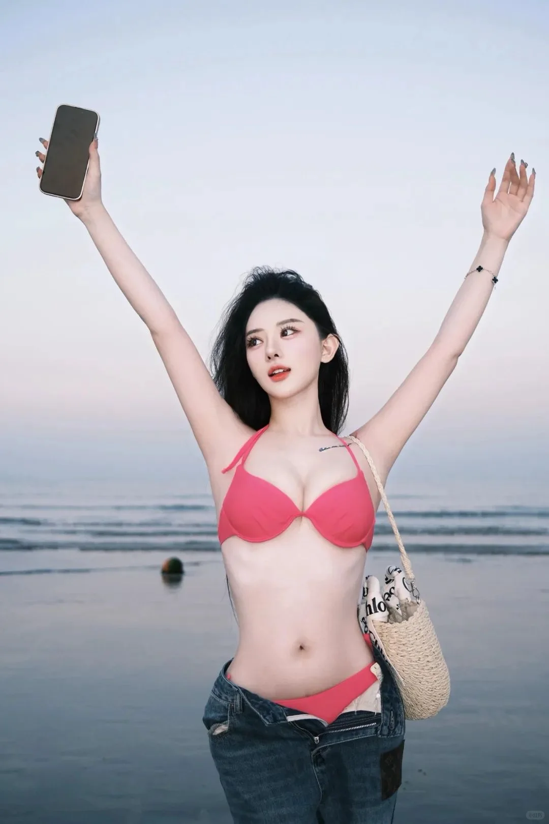 美艳动人，白到发光，这样女人是谁的小娇妻