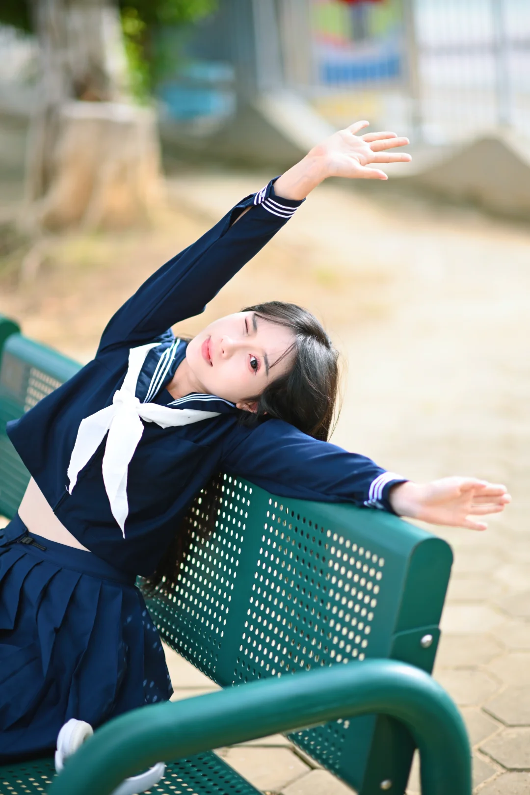 伸个懒腰吧～