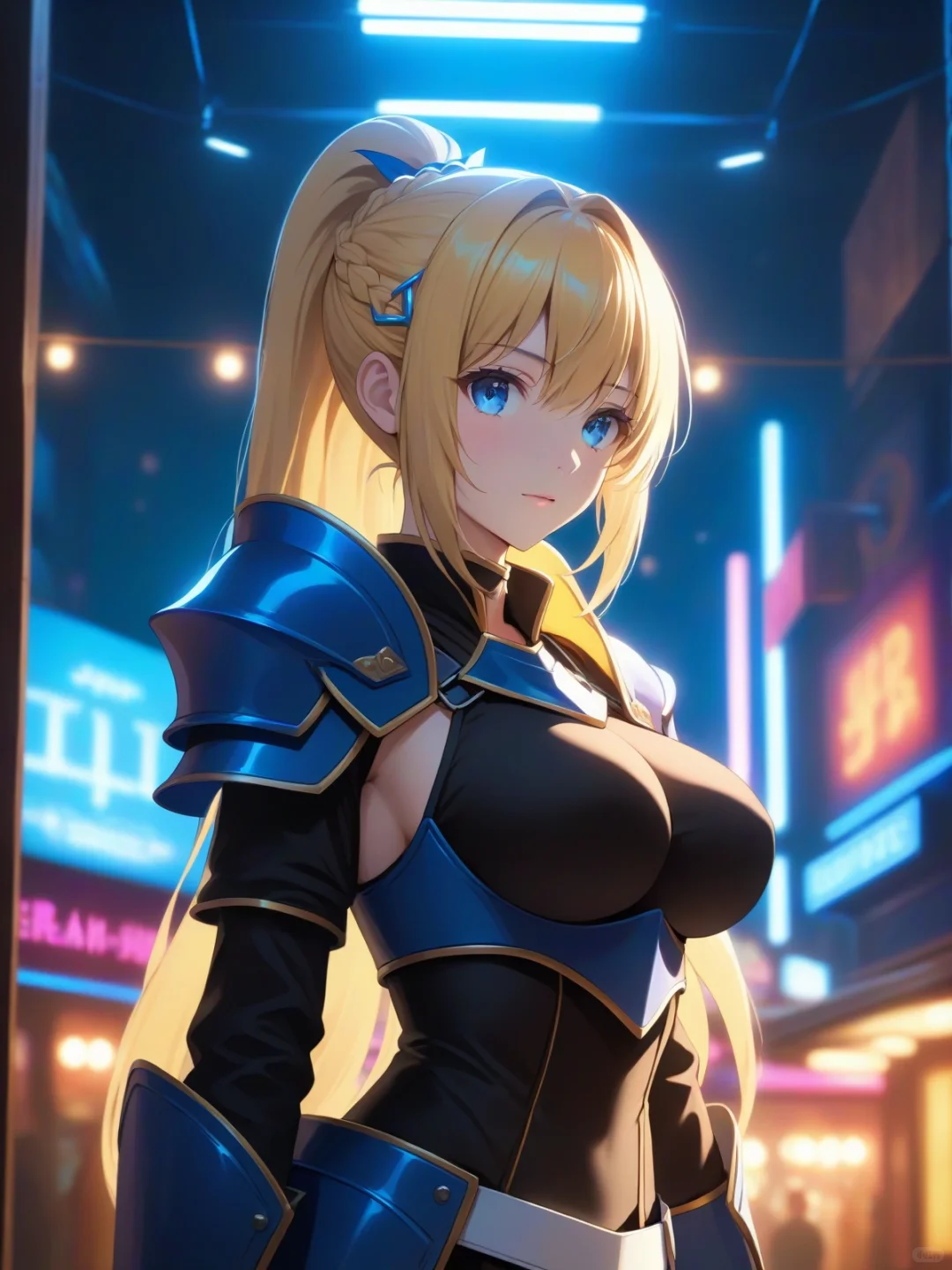 金发骑士少女2