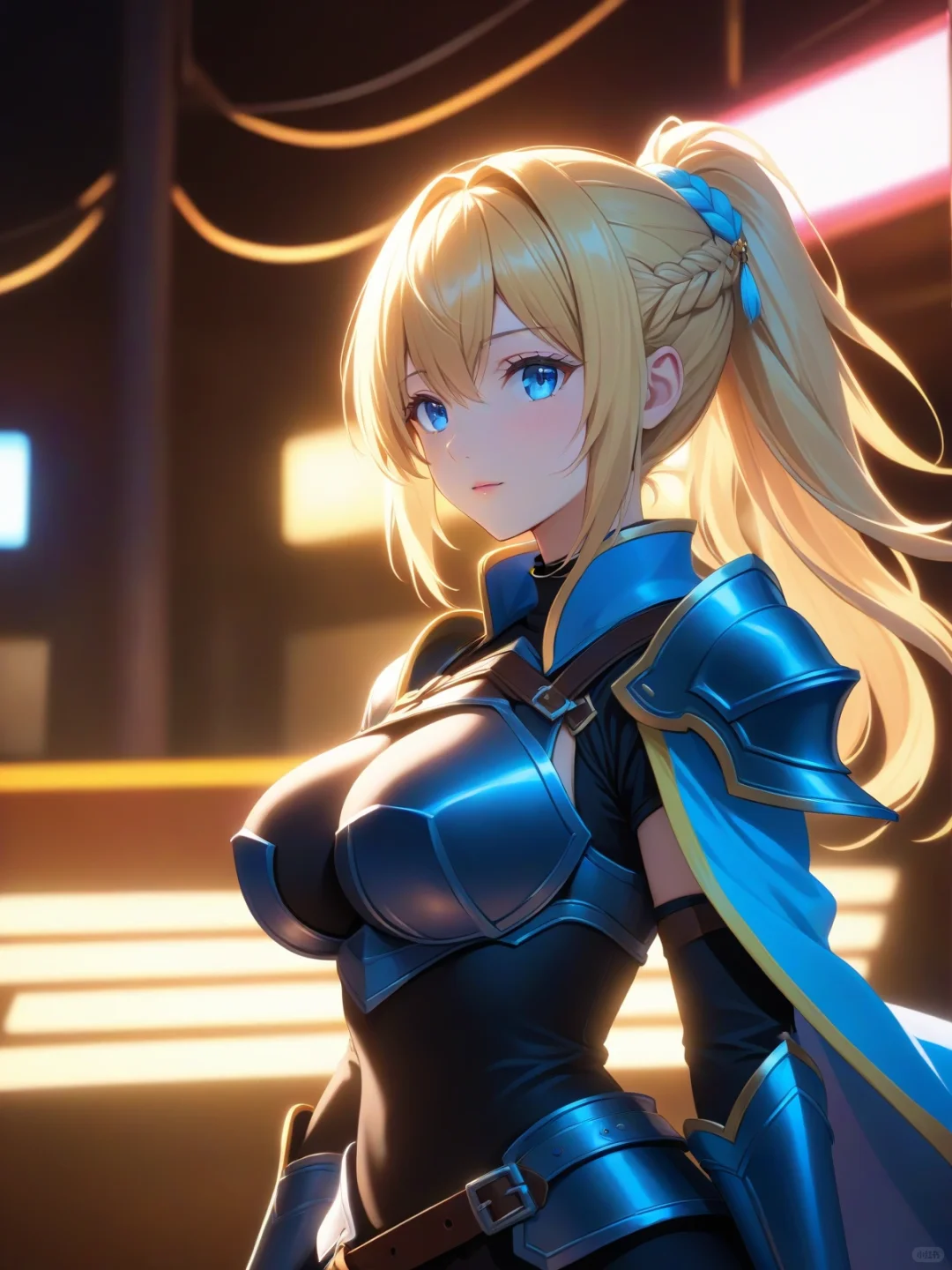 金发骑士少女2