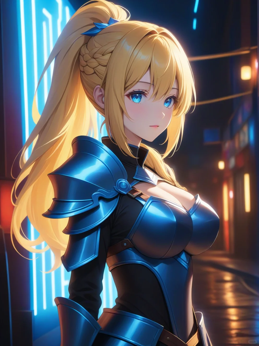 金发骑士少女2