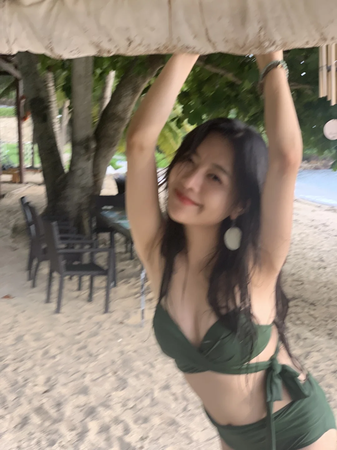 第一次穿比基尼 在三亚拍到了人生照片🏝️