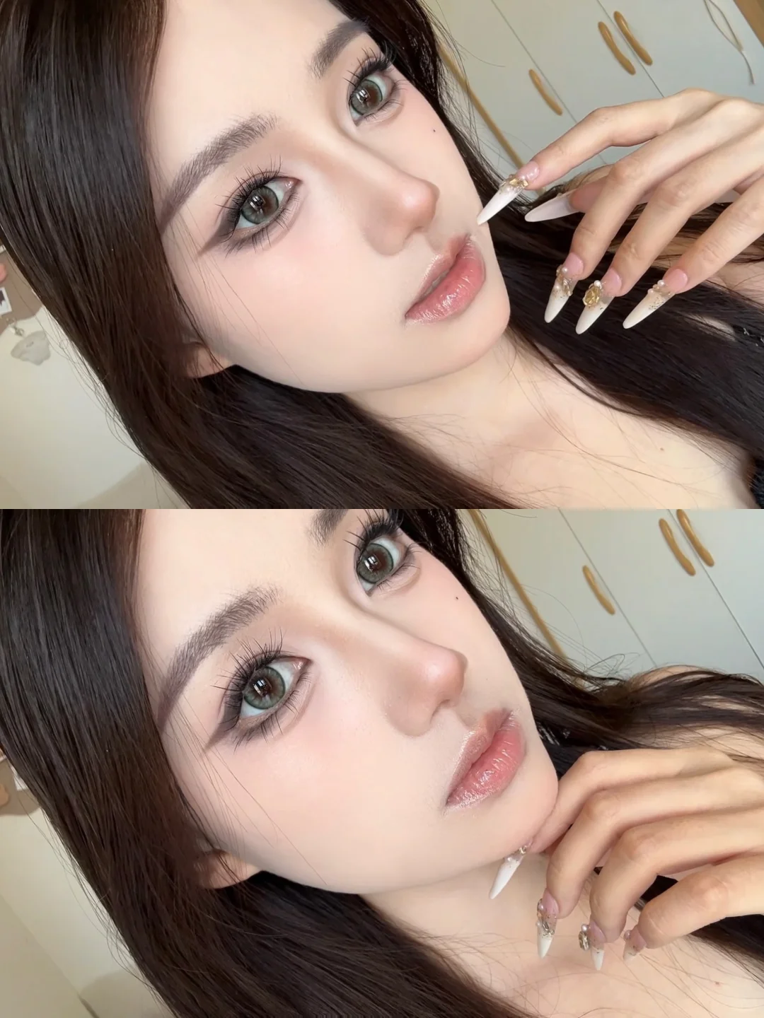 恋姐癖来袭🥺有人忍心对绿瞳姐姐说不吗