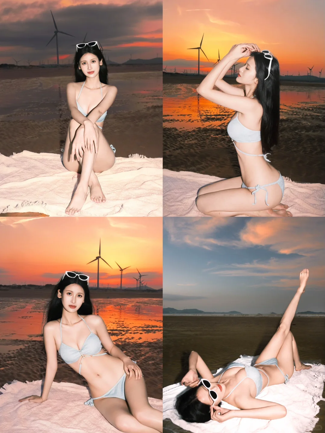 平潭约拍｜比基尼日落👙