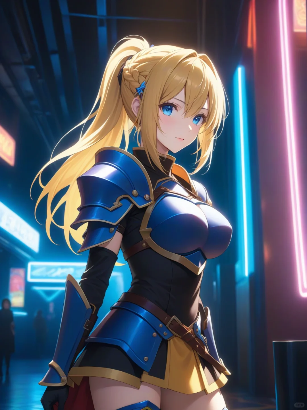 金发骑士少女2