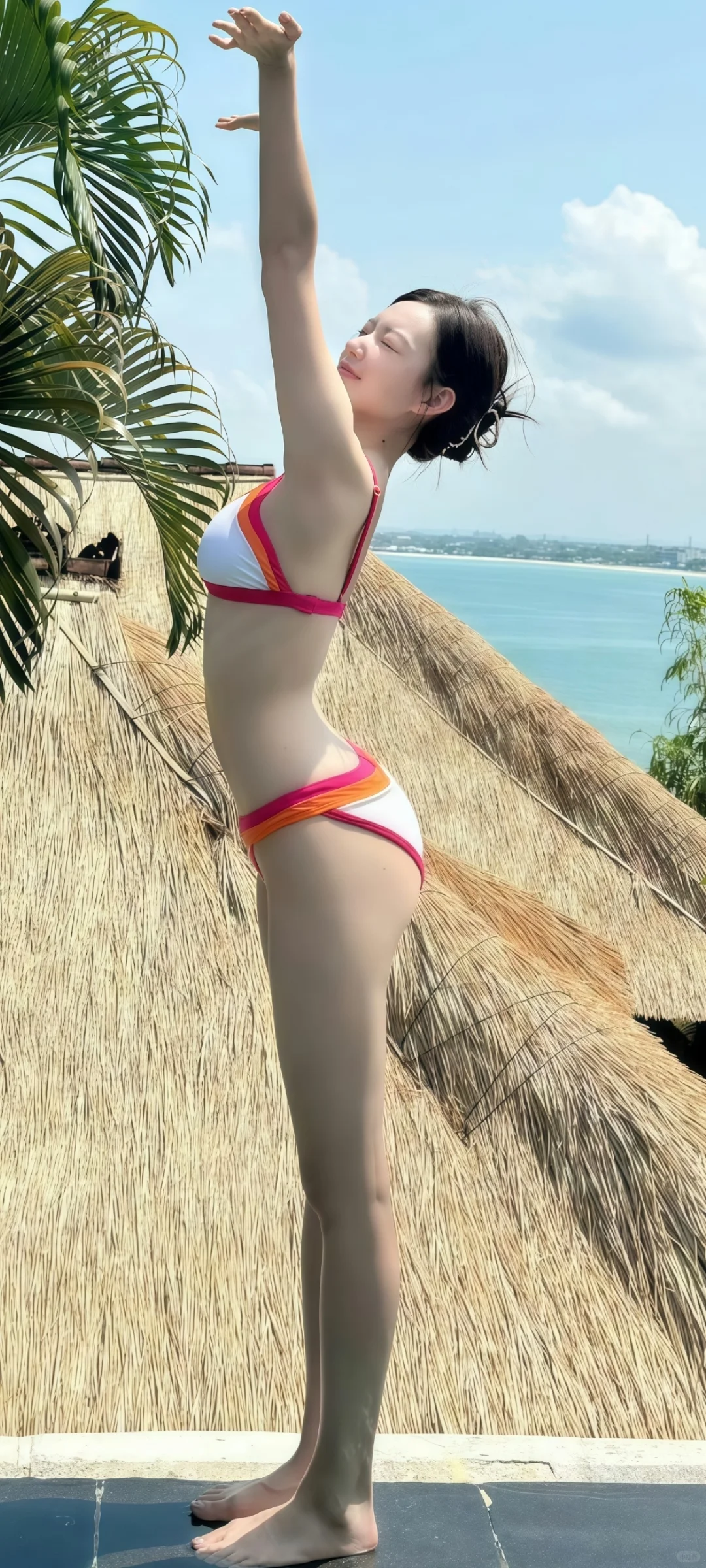 程潇泳装😍