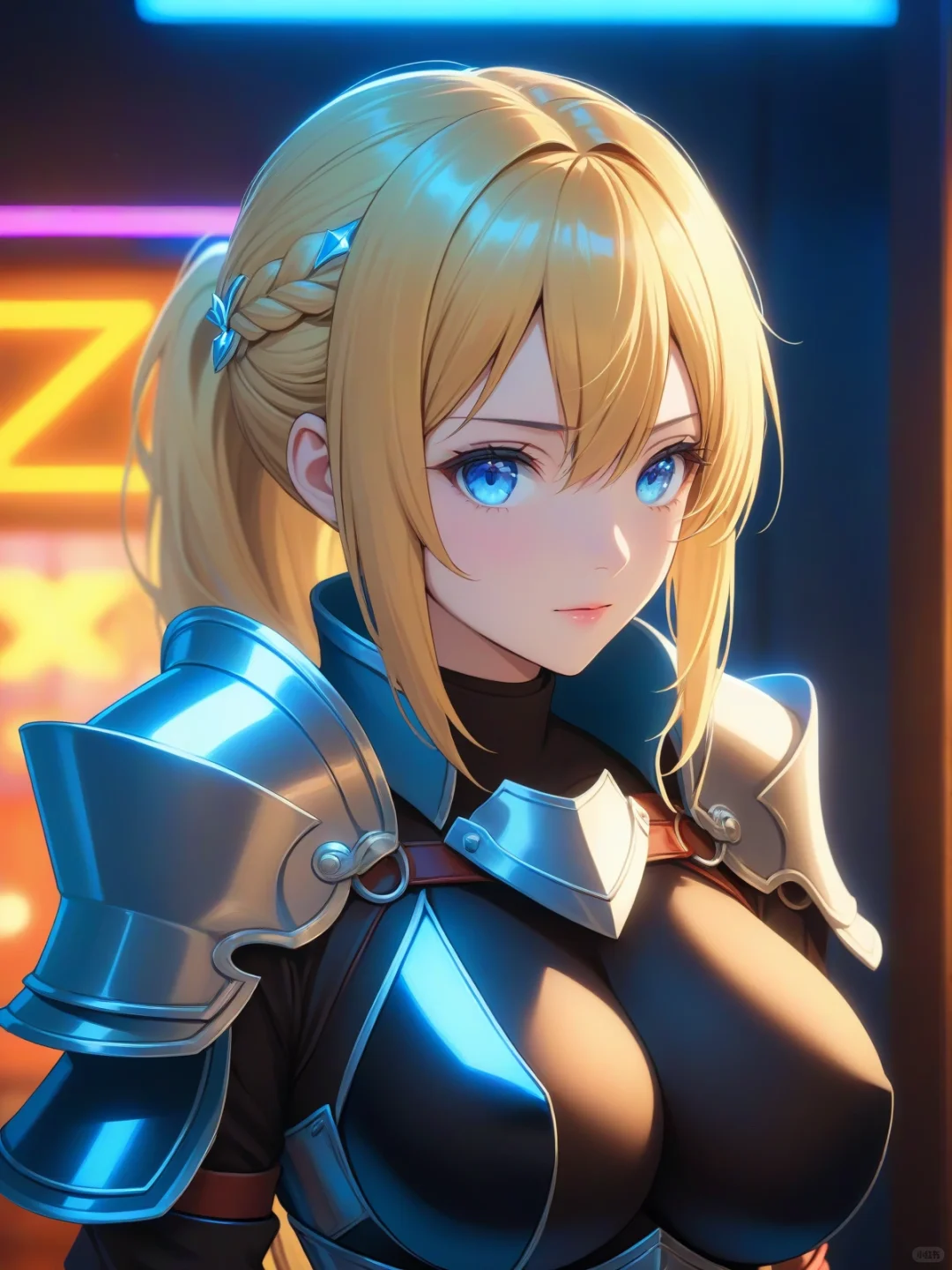 金发骑士少女2
