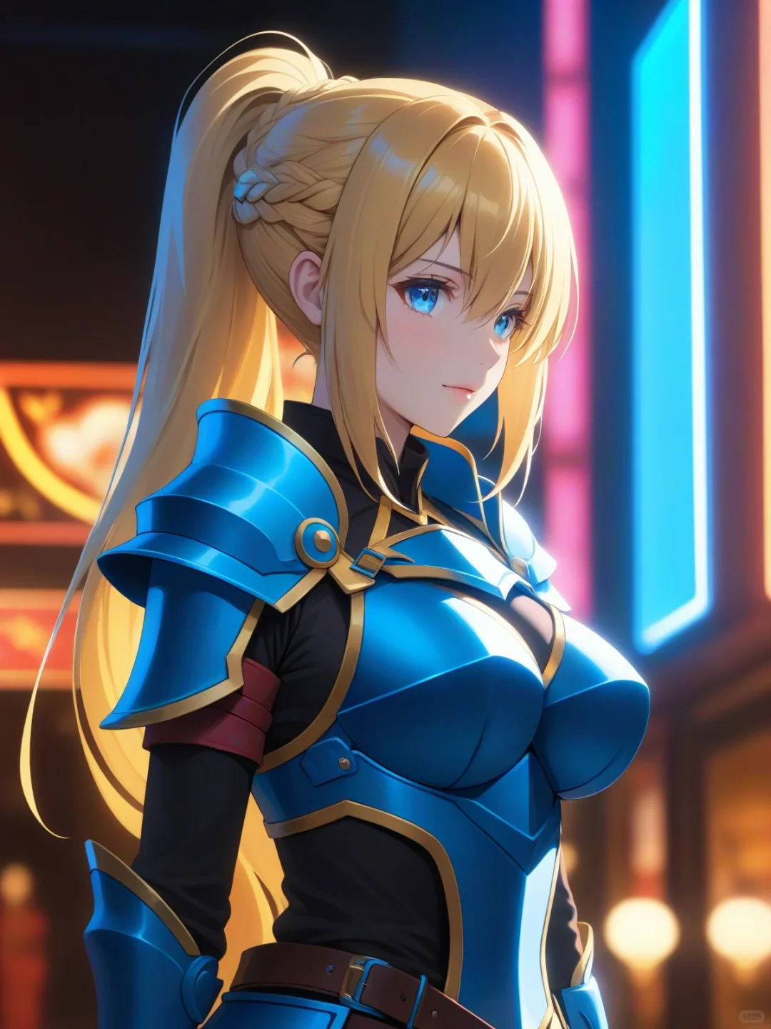 金发骑士少女2