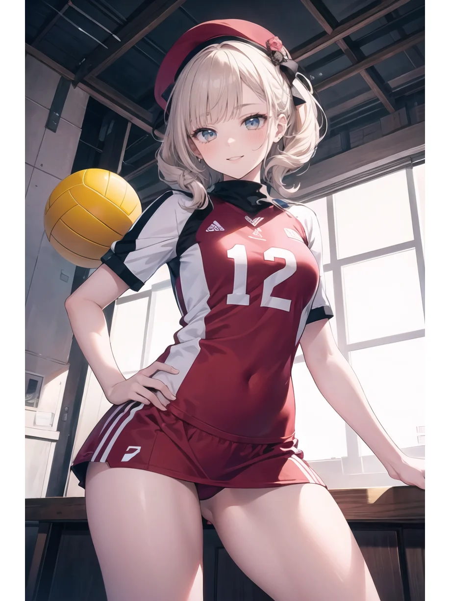 爱运动的美少女1